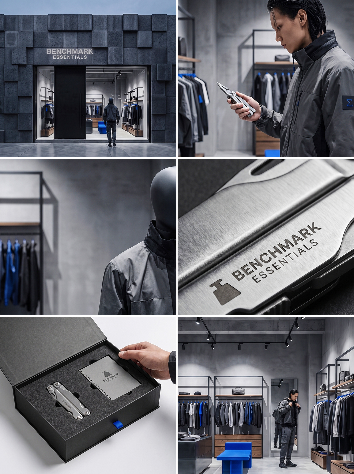 BENCHMARK ESSENTIALS | Tactical Luxury Fashion Branding Image 8