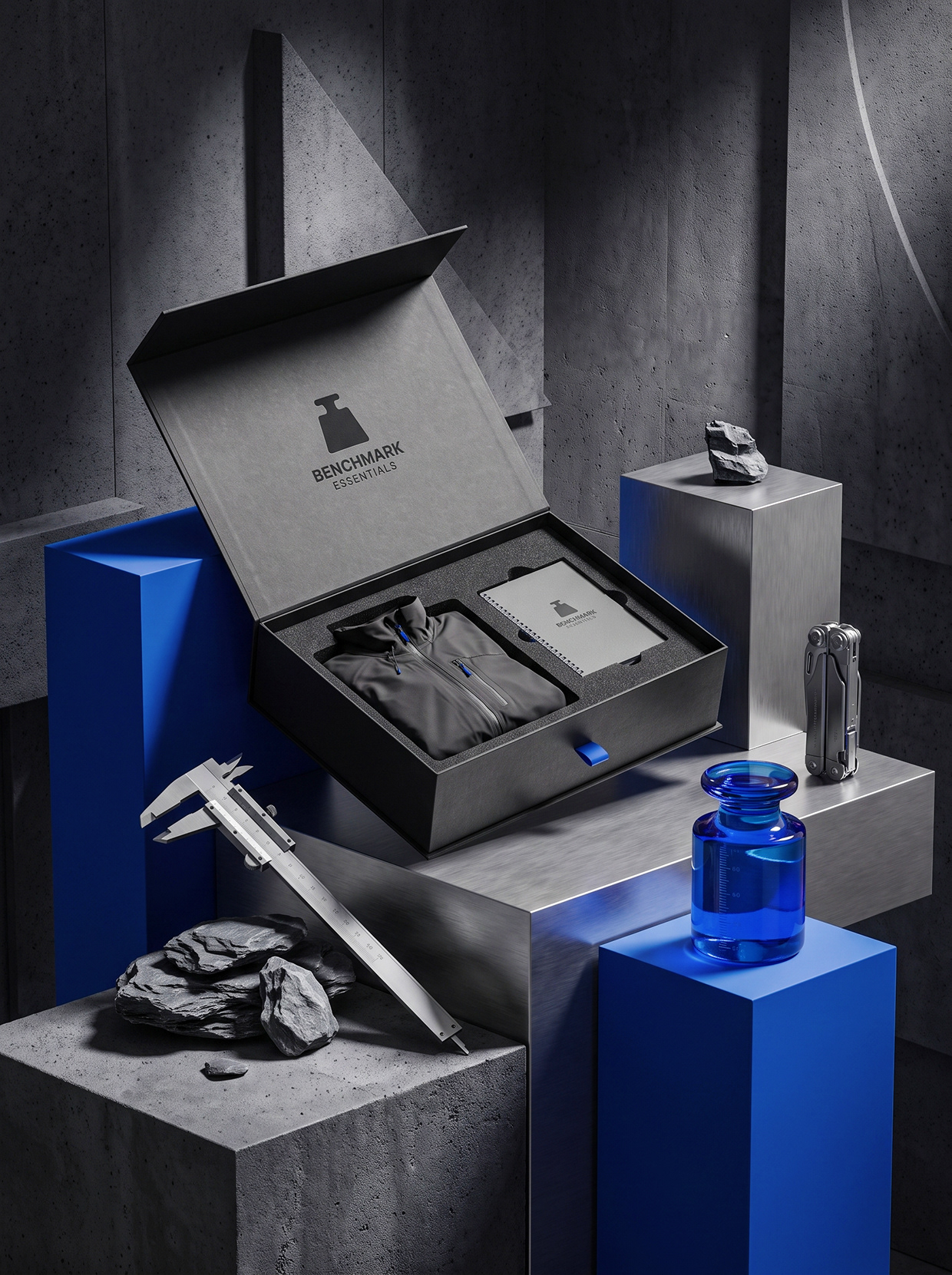 BENCHMARK ESSENTIALS | Tactical Luxury Fashion Branding Image 11