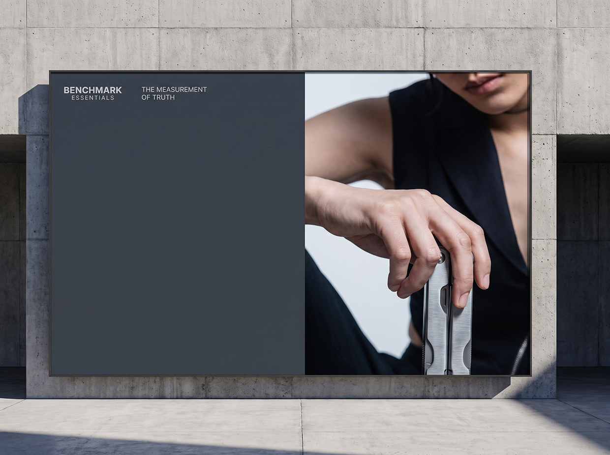BENCHMARK ESSENTIALS | Tactical Luxury Fashion Branding Image 33