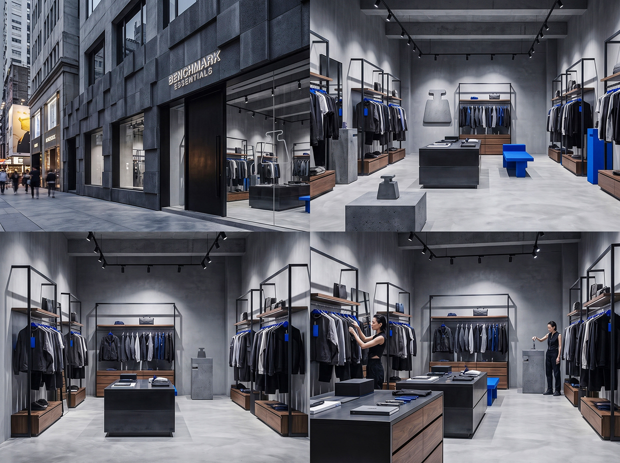 BENCHMARK ESSENTIALS | Tactical Luxury Fashion Branding Image 37