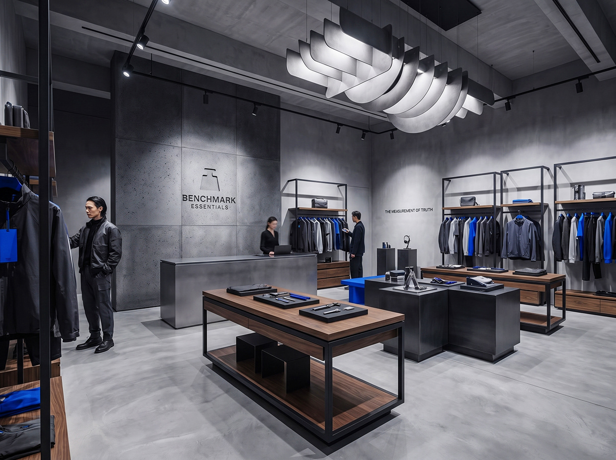 BENCHMARK ESSENTIALS | Tactical Luxury Fashion Branding Image 38