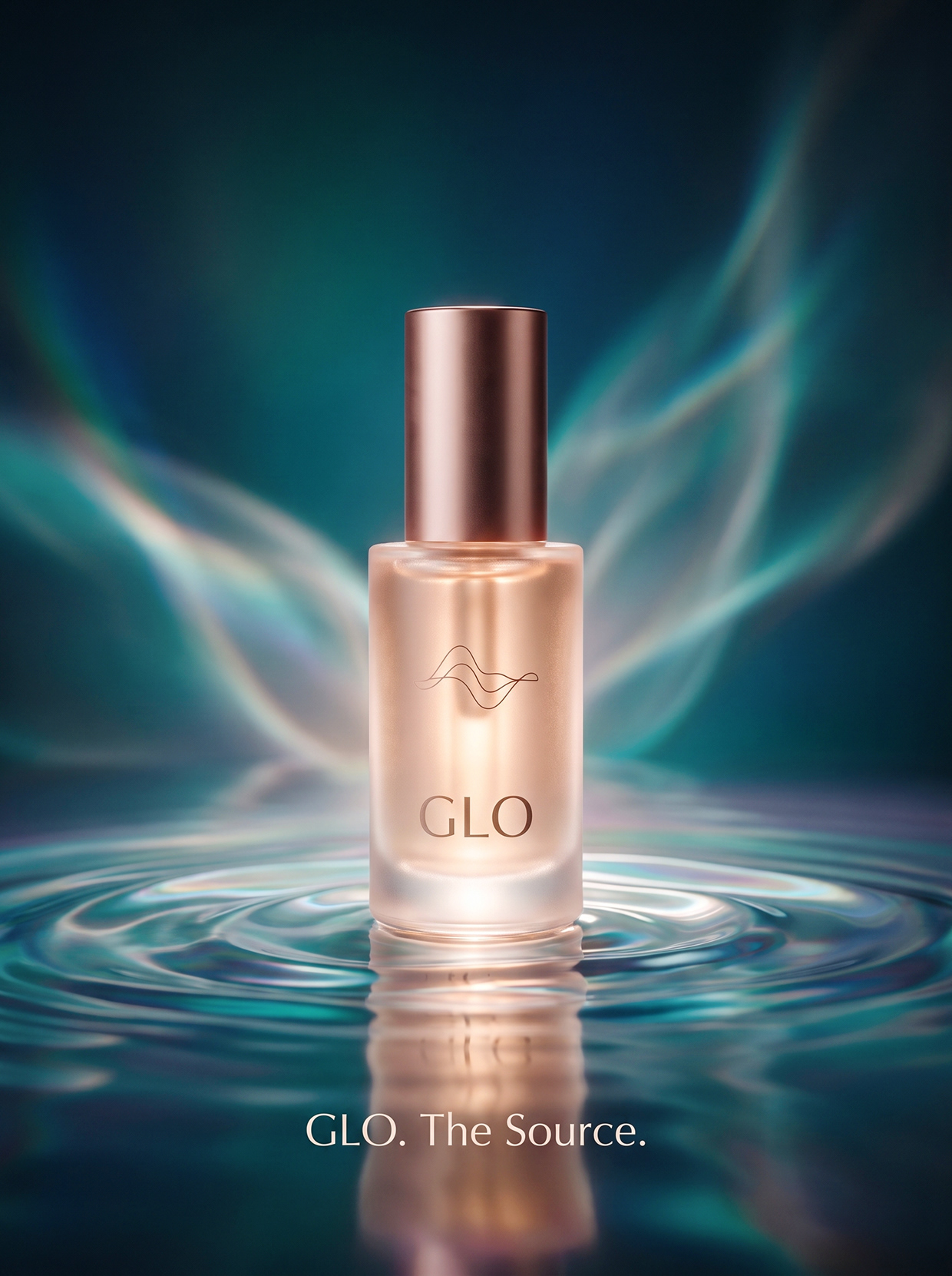 GLO | Fluid Aesthetics & Premium Skincare Branding Image 6