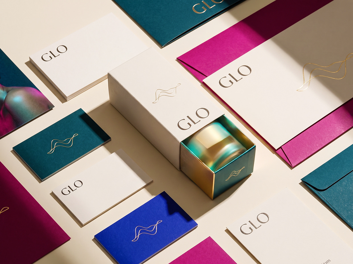 GLO | Fluid Aesthetics & Premium Skincare Branding Image 7