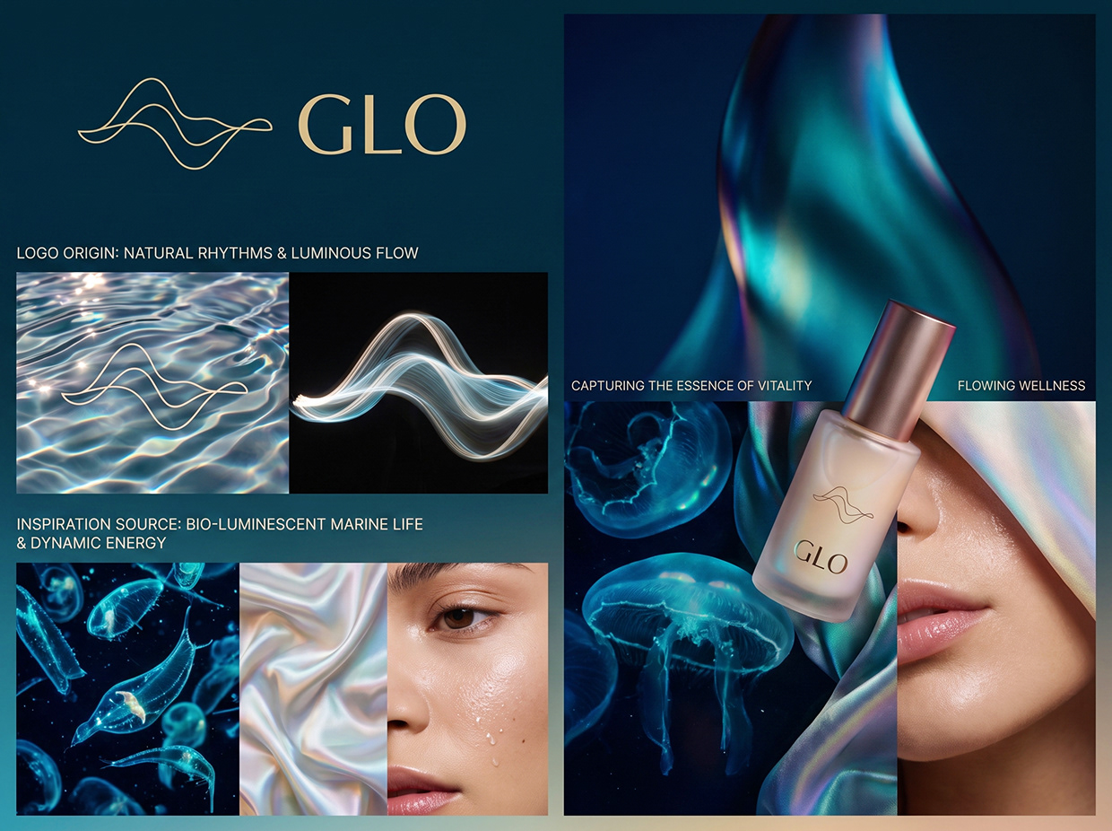 GLO | Fluid Aesthetics & Premium Skincare Branding Image 10