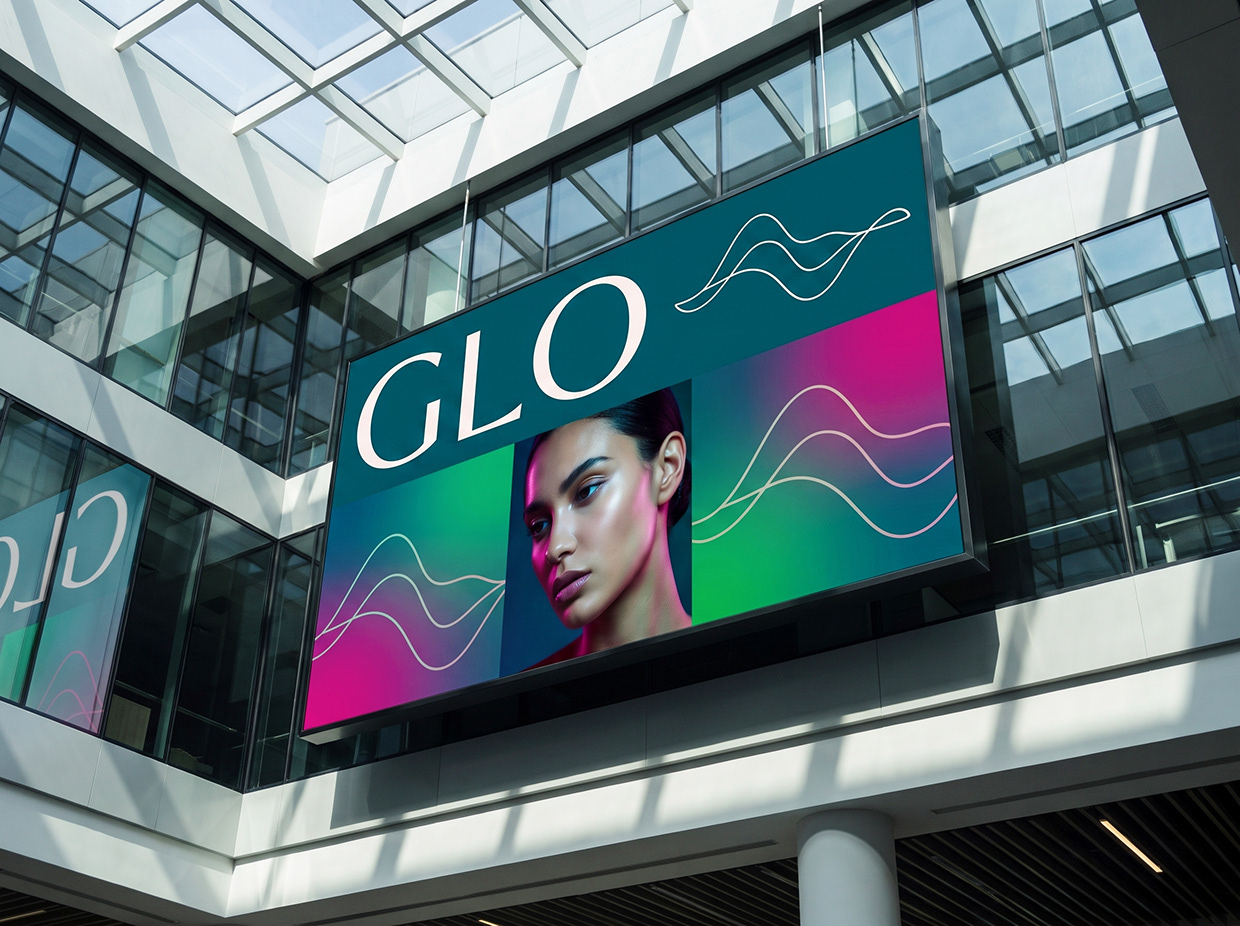GLO | Fluid Aesthetics & Premium Skincare Branding Image 15