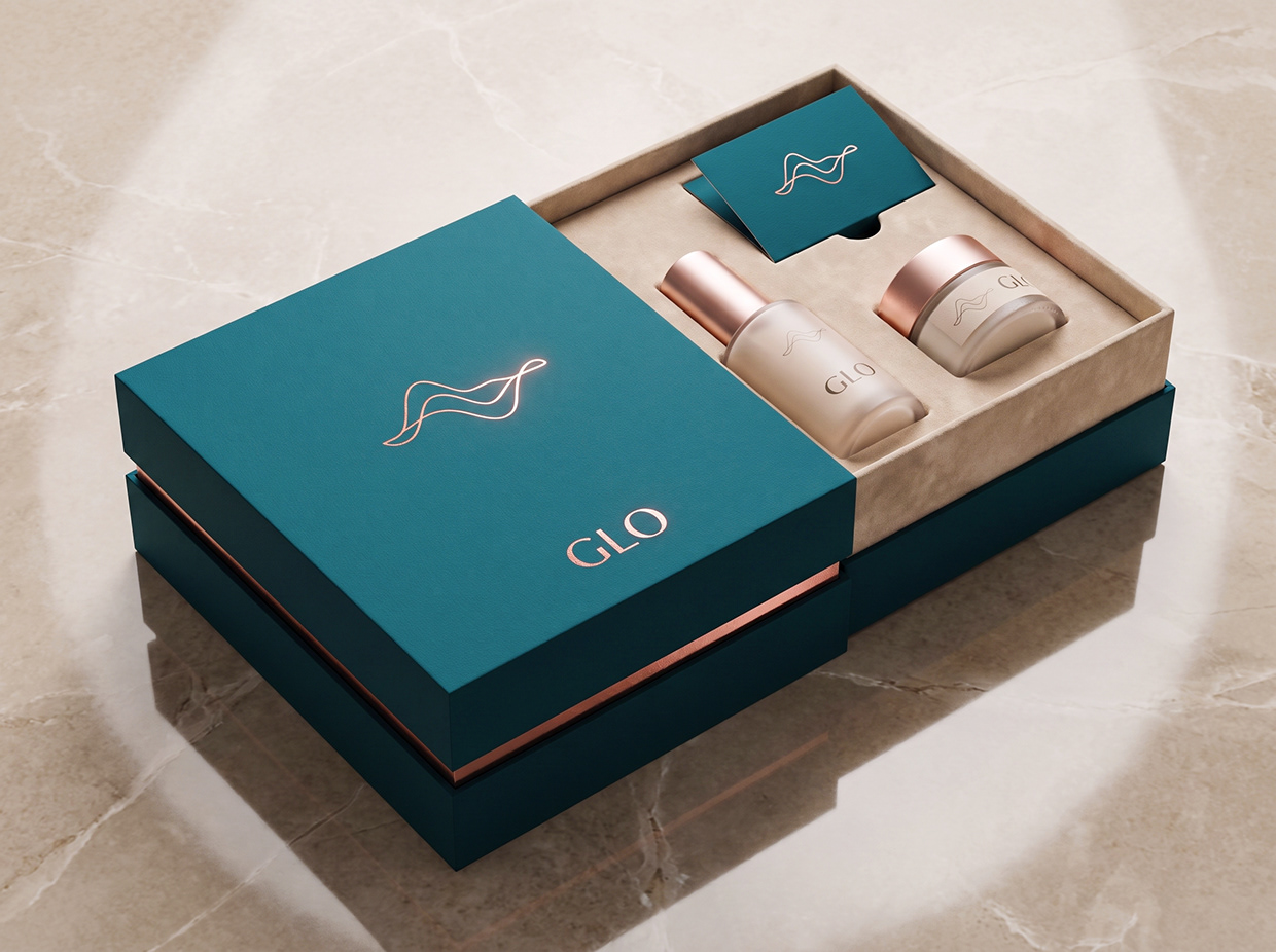 GLO | Fluid Aesthetics & Premium Skincare Branding Image 19