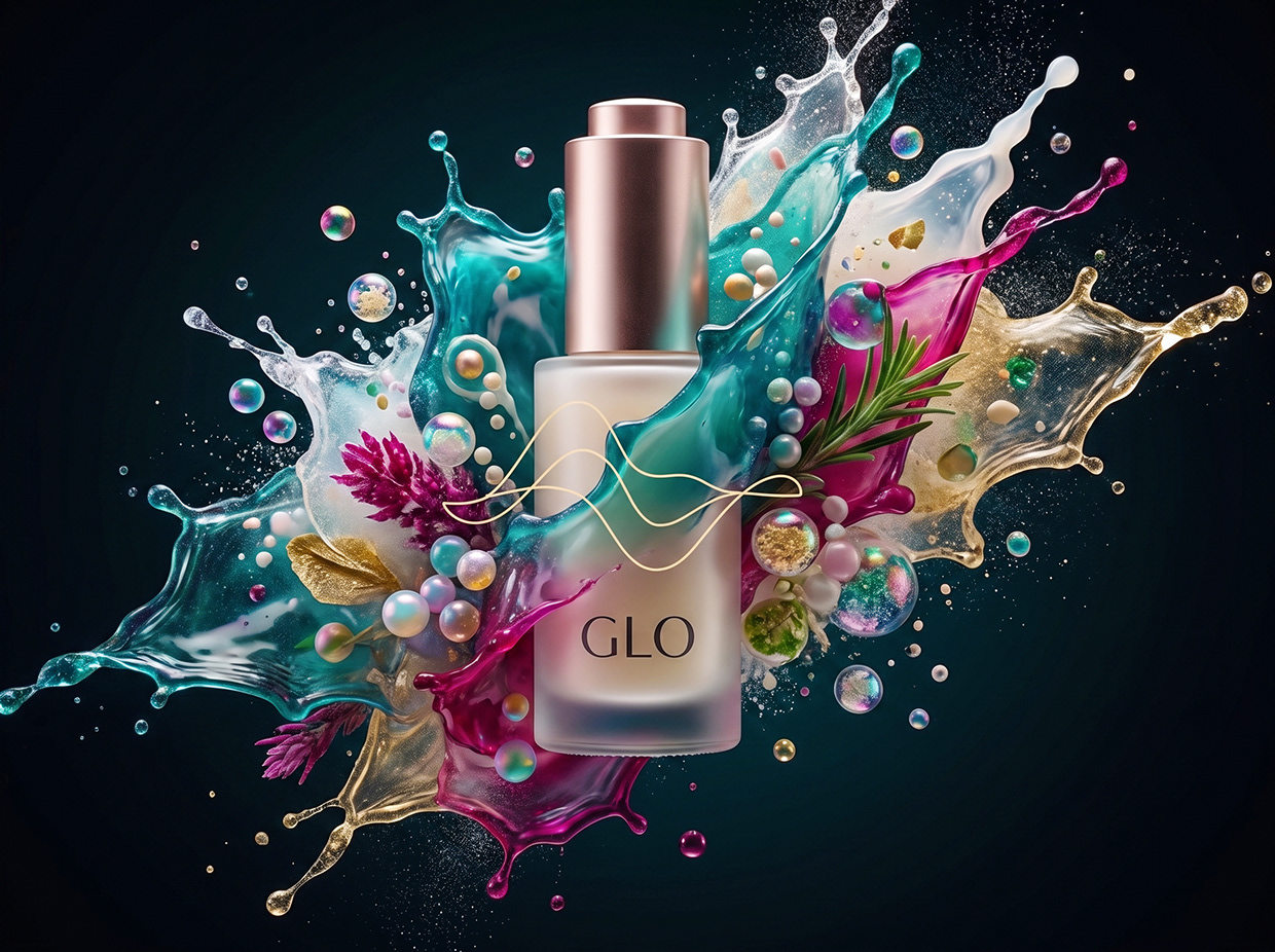 GLO | Fluid Aesthetics & Premium Skincare Branding Image 21