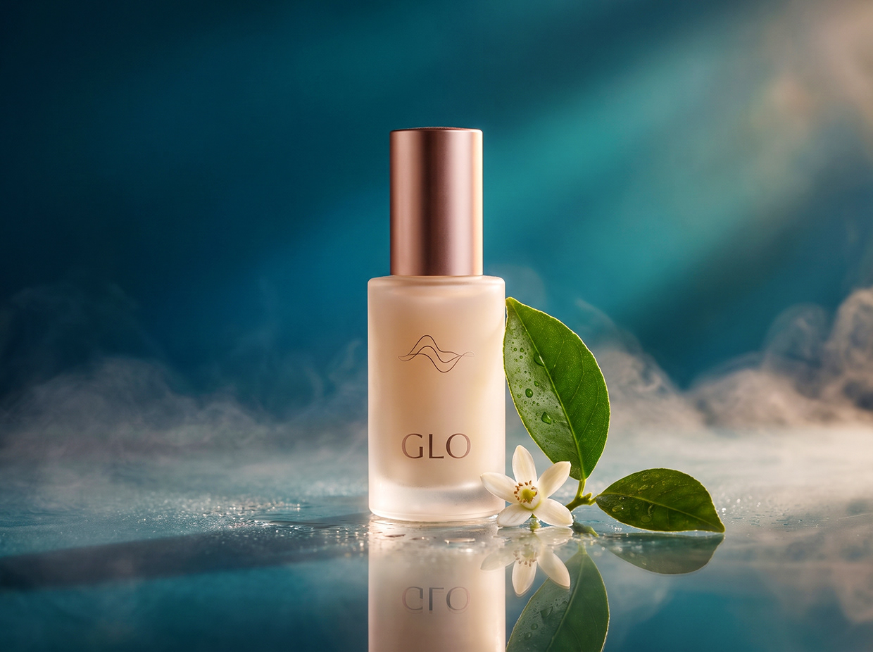 GLO | Fluid Aesthetics & Premium Skincare Branding Image 22