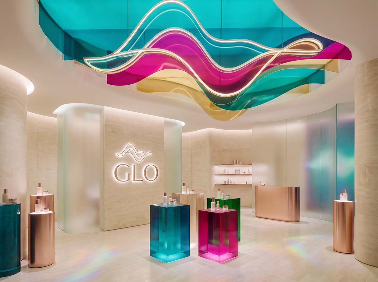 GLO | Fluid Aesthetics & Premium Skincare Branding Image 27