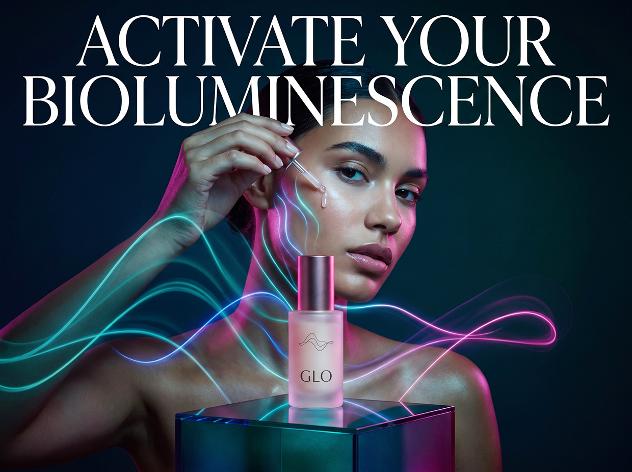 GLO | Fluid Aesthetics & Premium Skincare Branding Image 29