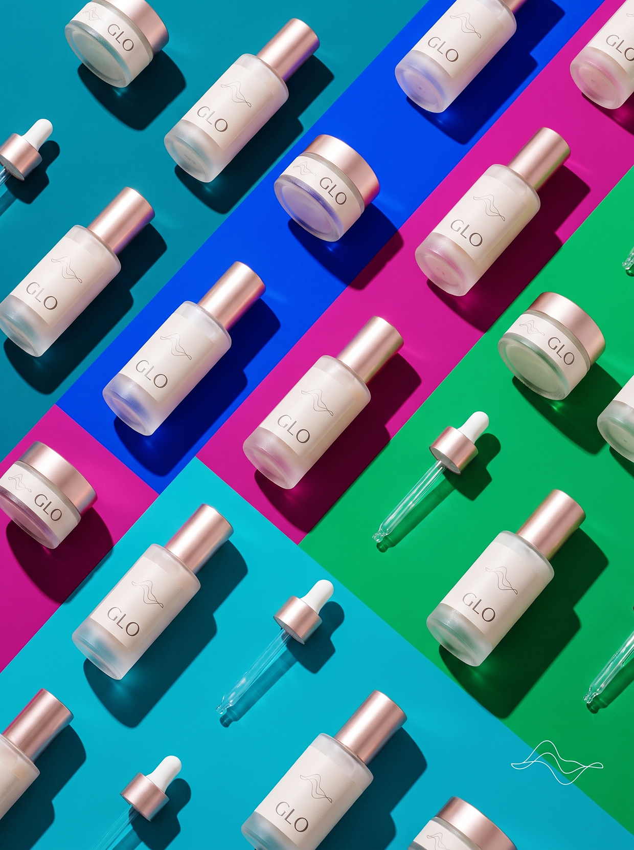 GLO | Fluid Aesthetics & Premium Skincare Branding Image 31