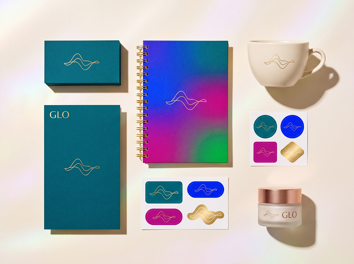 GLO | Fluid Aesthetics & Premium Skincare Branding Image 34