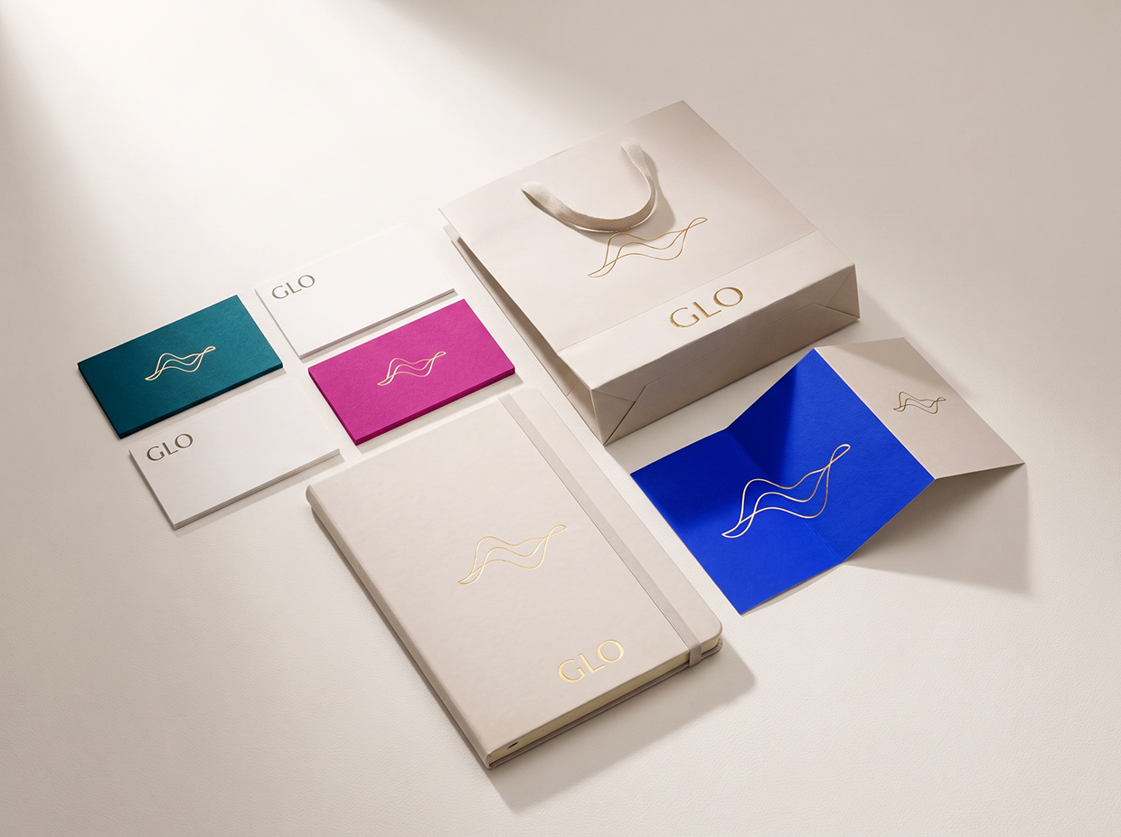 GLO | Fluid Aesthetics & Premium Skincare Branding Image 35