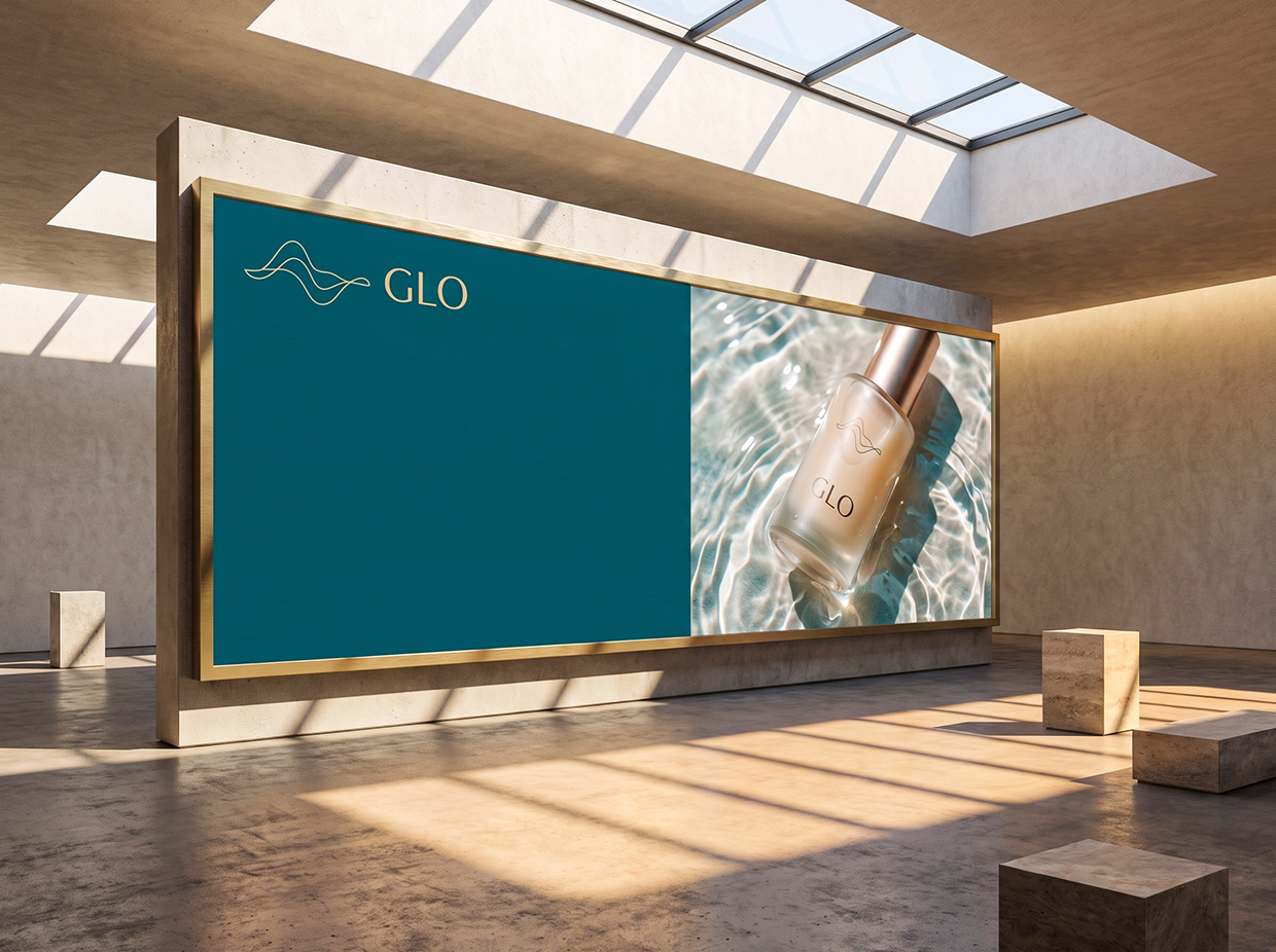 GLO | Fluid Aesthetics & Premium Skincare Branding Image 37