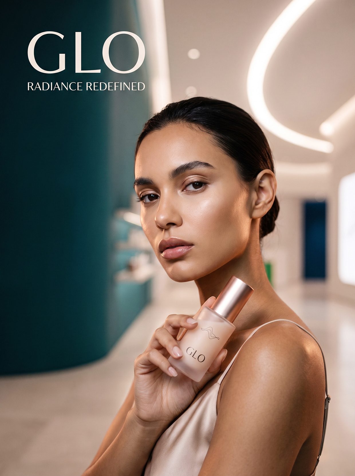 GLO | Fluid Aesthetics & Premium Skincare Branding Image 40