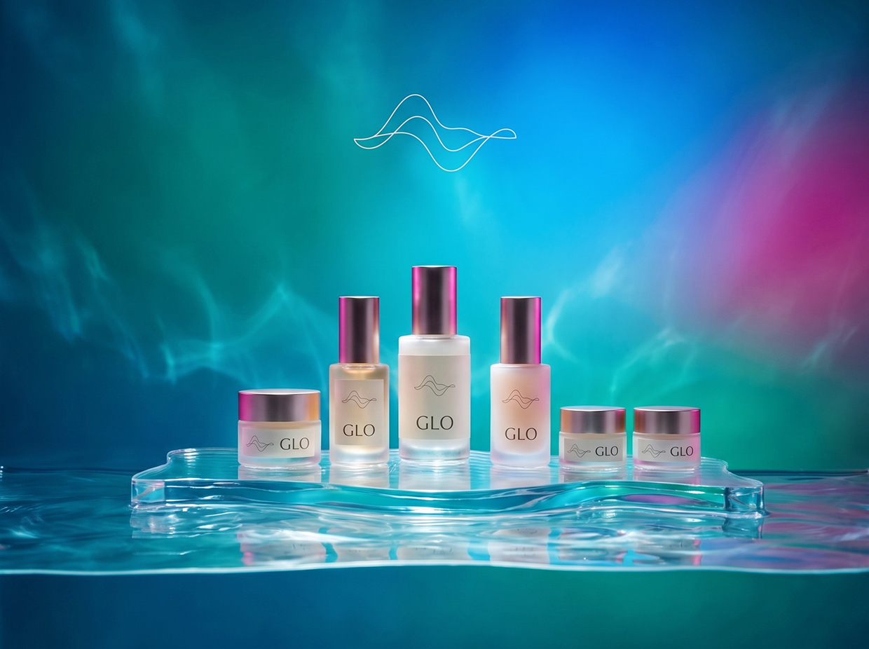 GLO | Fluid Aesthetics & Premium Skincare Branding Image 46