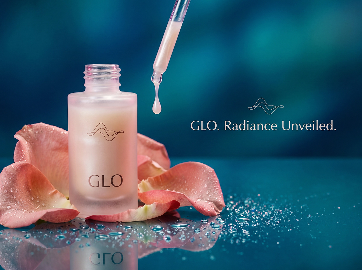 GLO | Fluid Aesthetics & Premium Skincare Branding Image 48