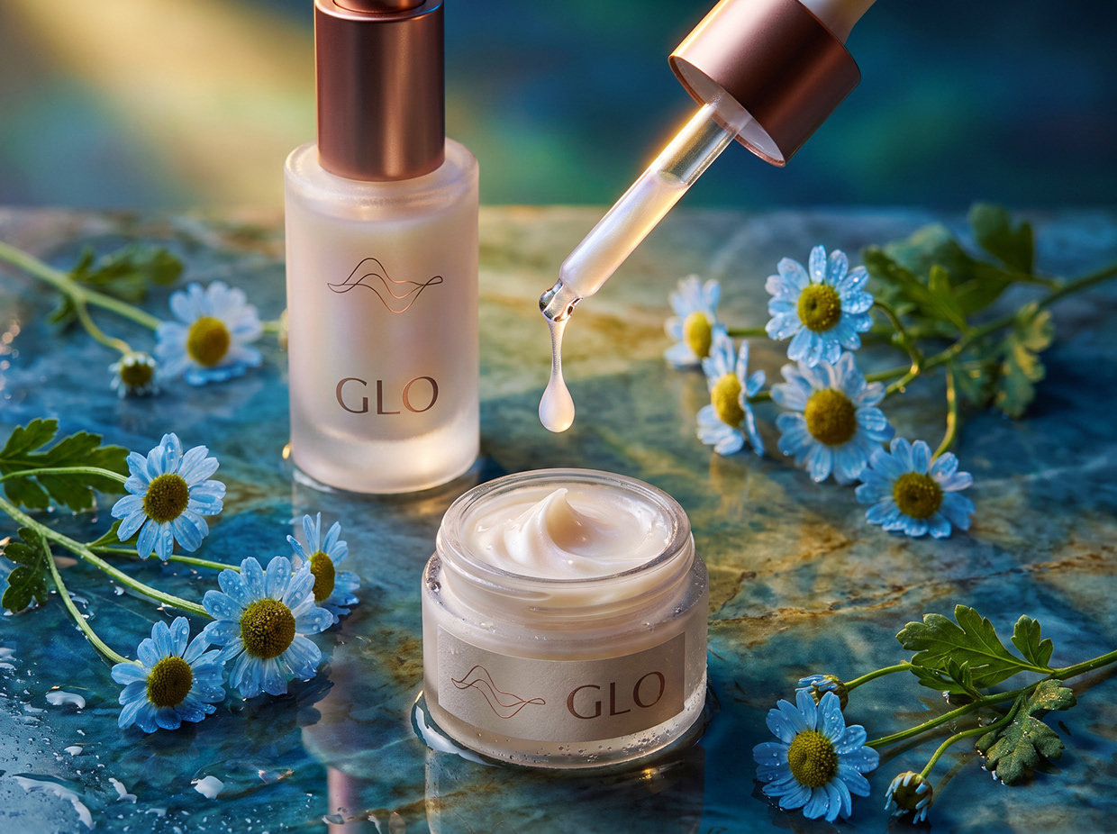 GLO | Fluid Aesthetics & Premium Skincare Branding Image 49
