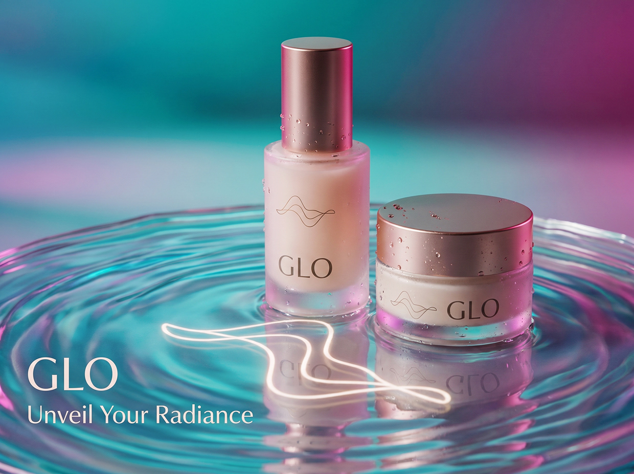 GLO | Fluid Aesthetics & Premium Skincare Branding Image 50