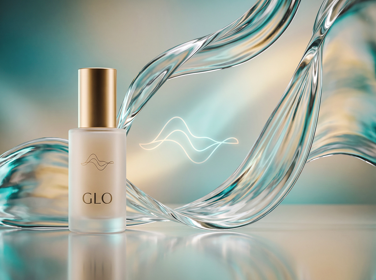 GLO | Fluid Aesthetics & Premium Skincare Branding Image 51