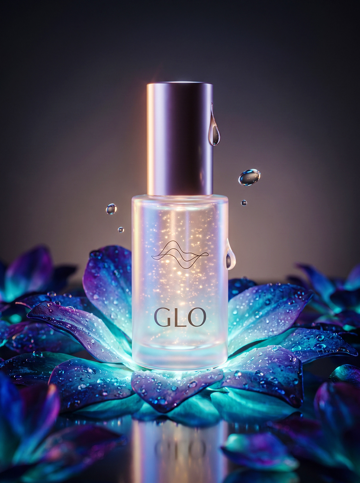 GLO | Fluid Aesthetics & Premium Skincare Branding Image 55