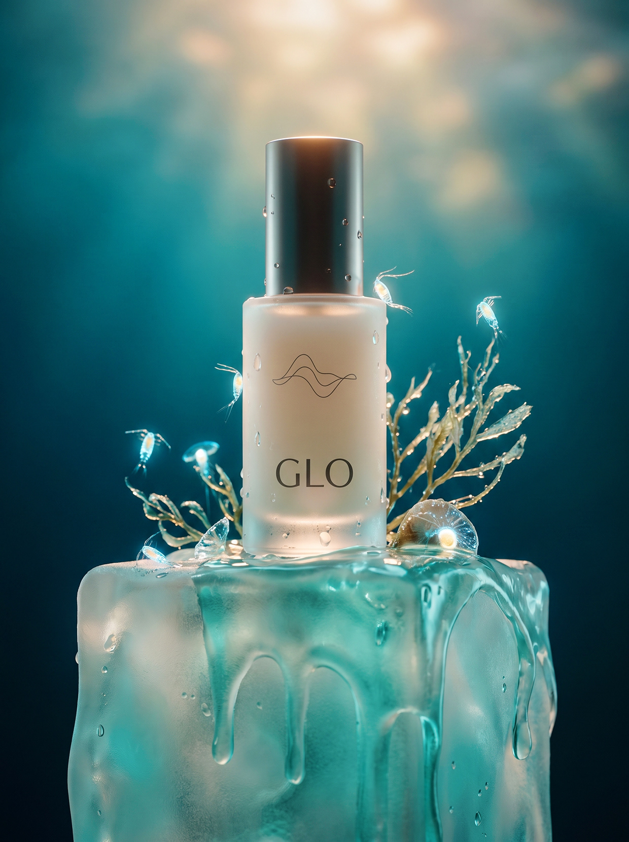 GLO | Fluid Aesthetics & Premium Skincare Branding Image 59