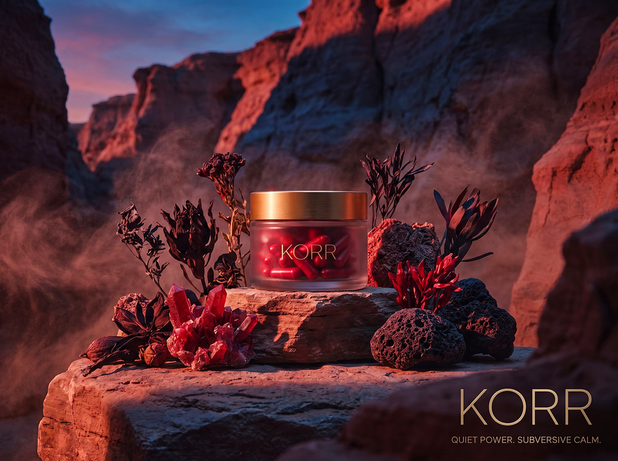 KORR | Longevity Nutriceutical & Eastern Herb Branding Image 10