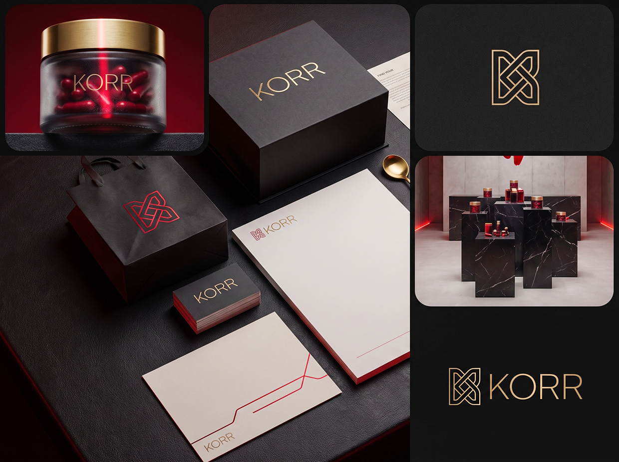 KORR | Longevity Nutriceutical & Eastern Herb Branding Image 11
