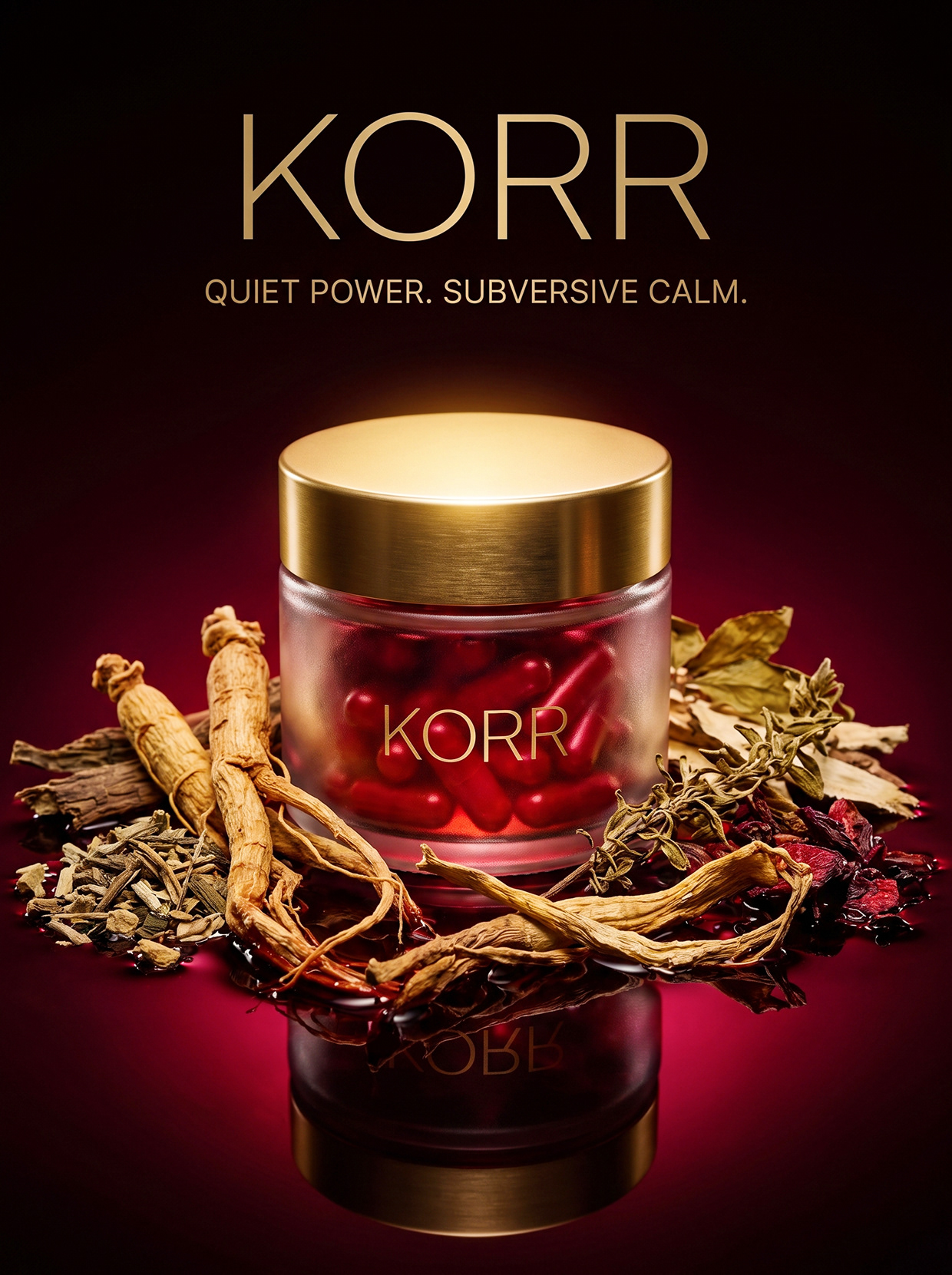 KORR | Longevity Nutriceutical & Eastern Herb Branding Image 12