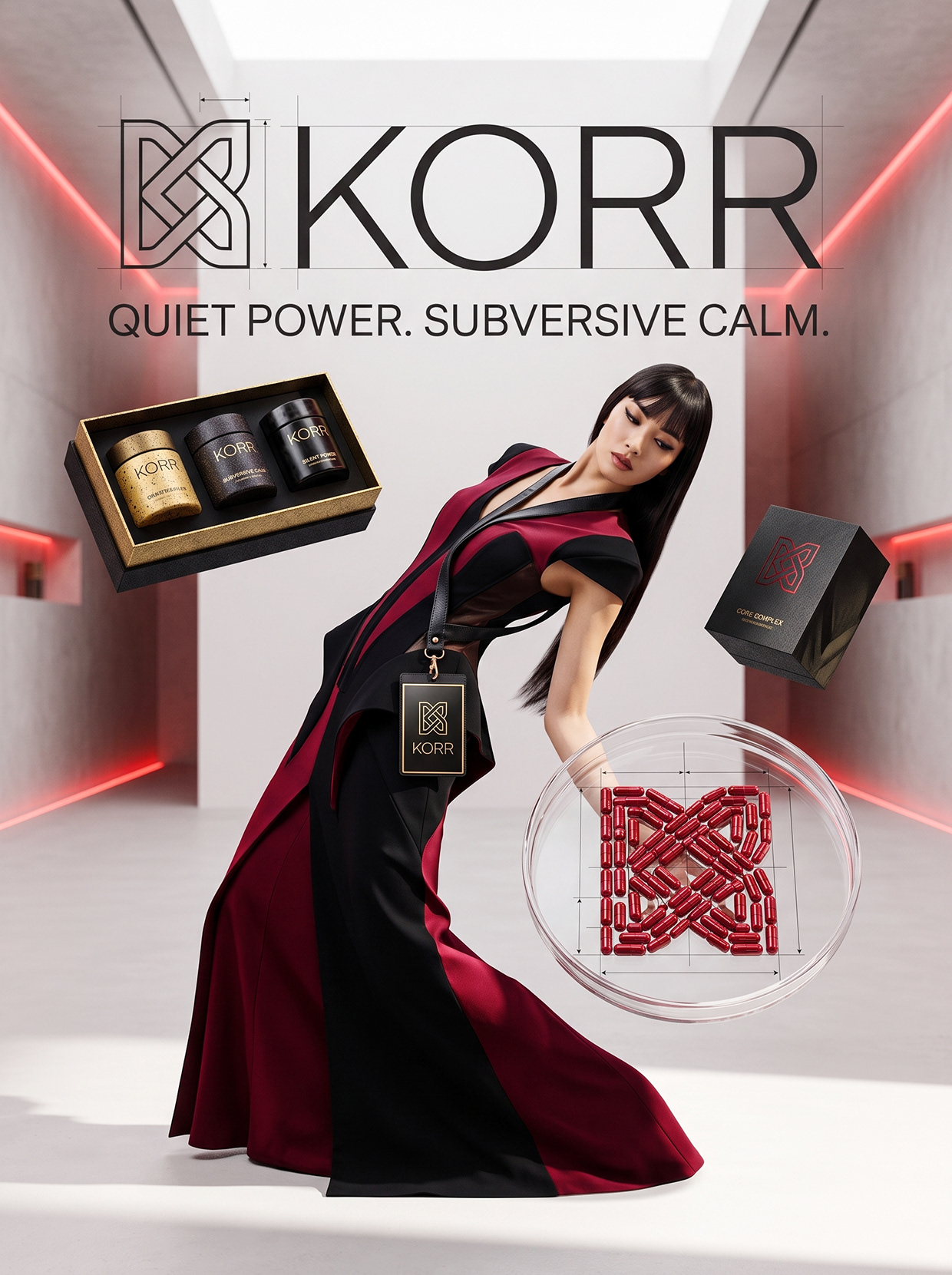 KORR | Longevity Nutriceutical & Eastern Herb Branding Image 16
