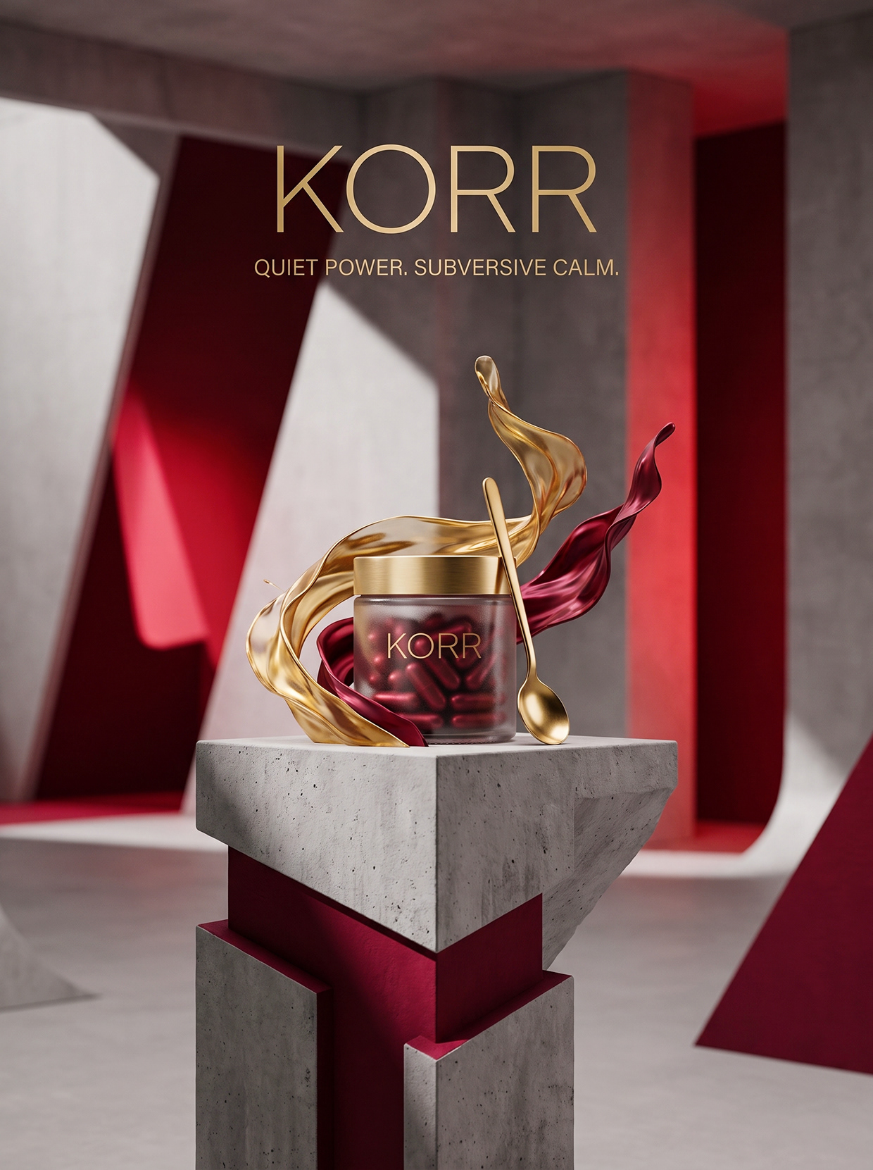 KORR | Longevity Nutriceutical & Eastern Herb Branding Image 17