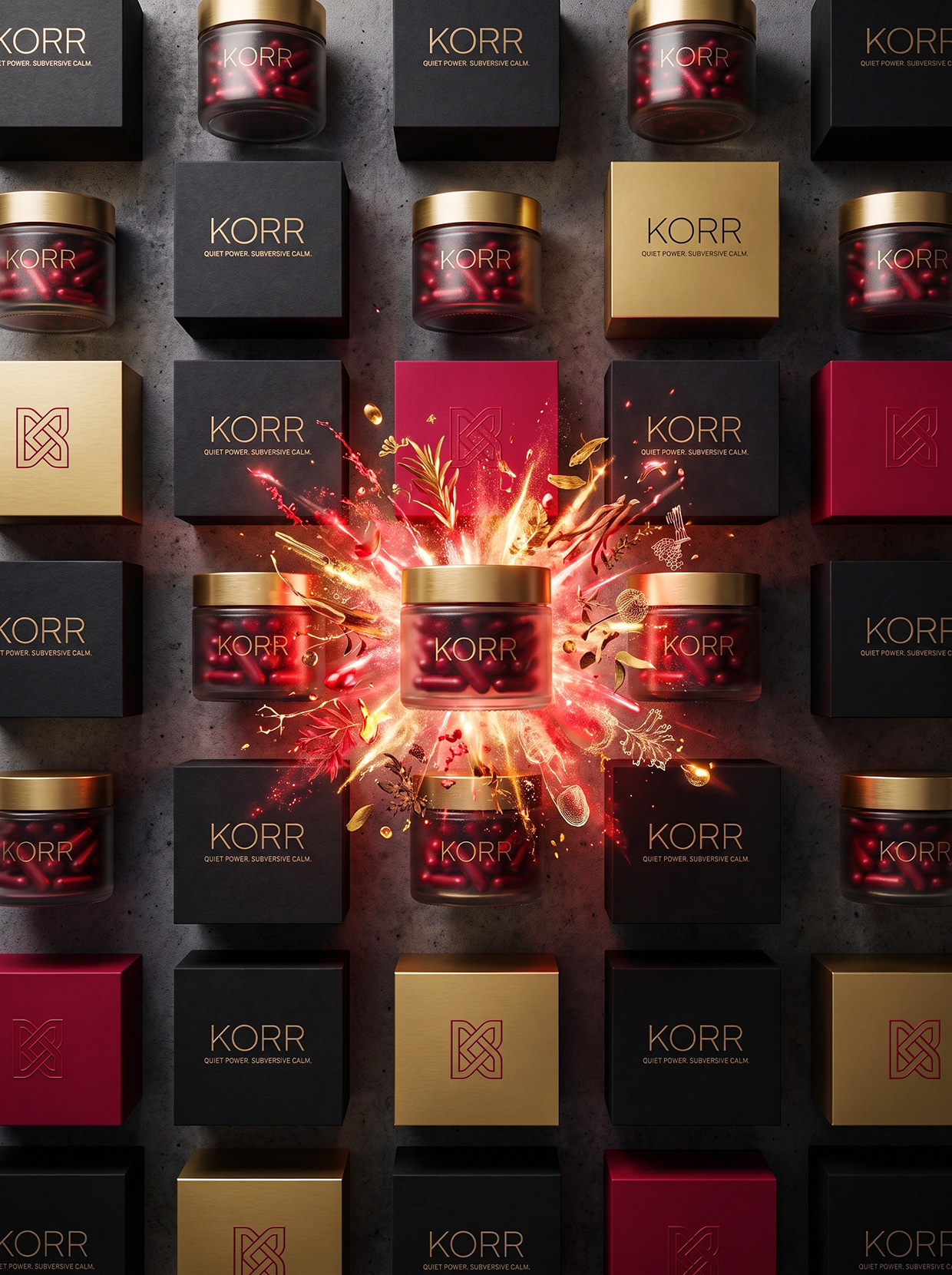 KORR | Longevity Nutriceutical & Eastern Herb Branding Image 19