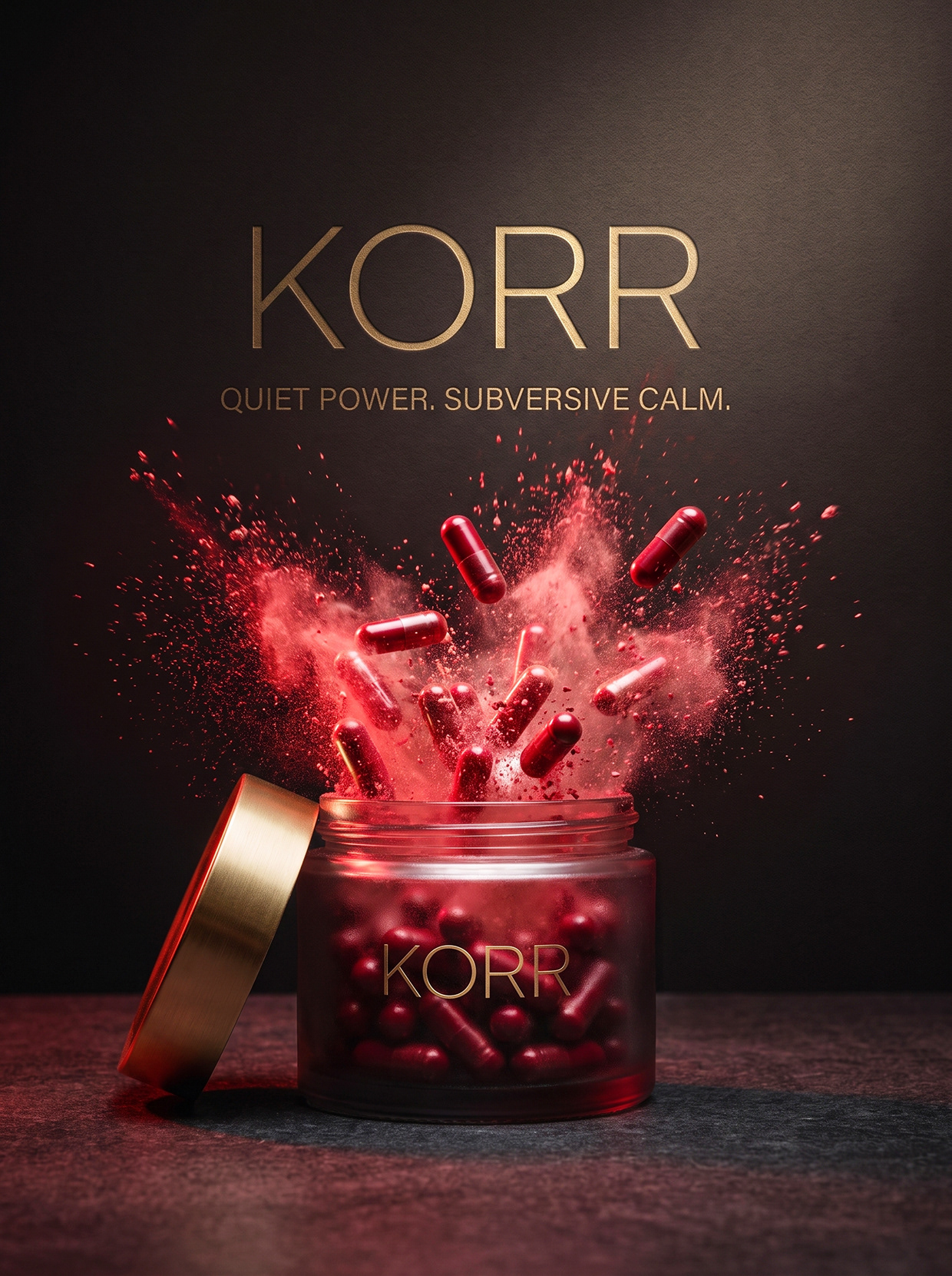 KORR | Longevity Nutriceutical & Eastern Herb Branding Image 24