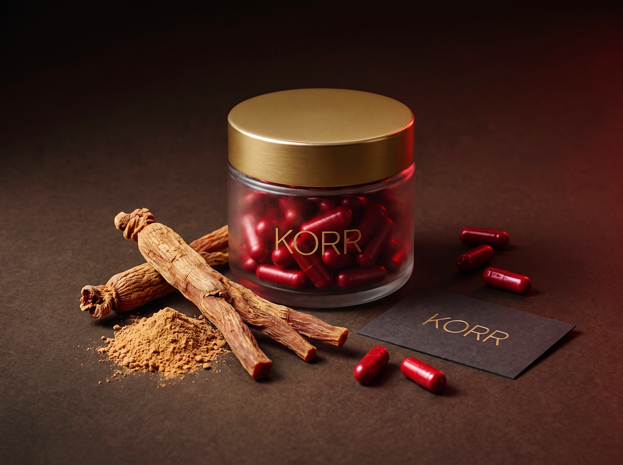 KORR | Longevity Nutriceutical & Eastern Herb Branding Image 26