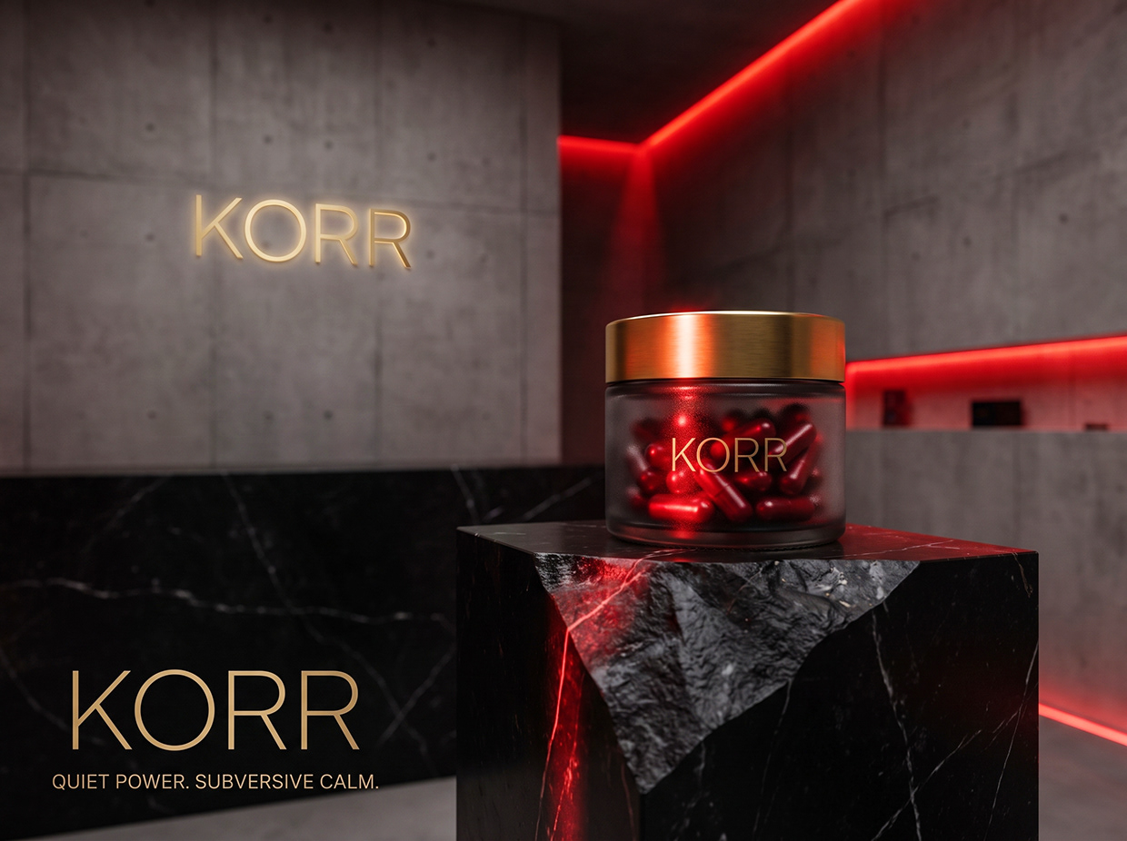 KORR | Longevity Nutriceutical & Eastern Herb Branding Image 27