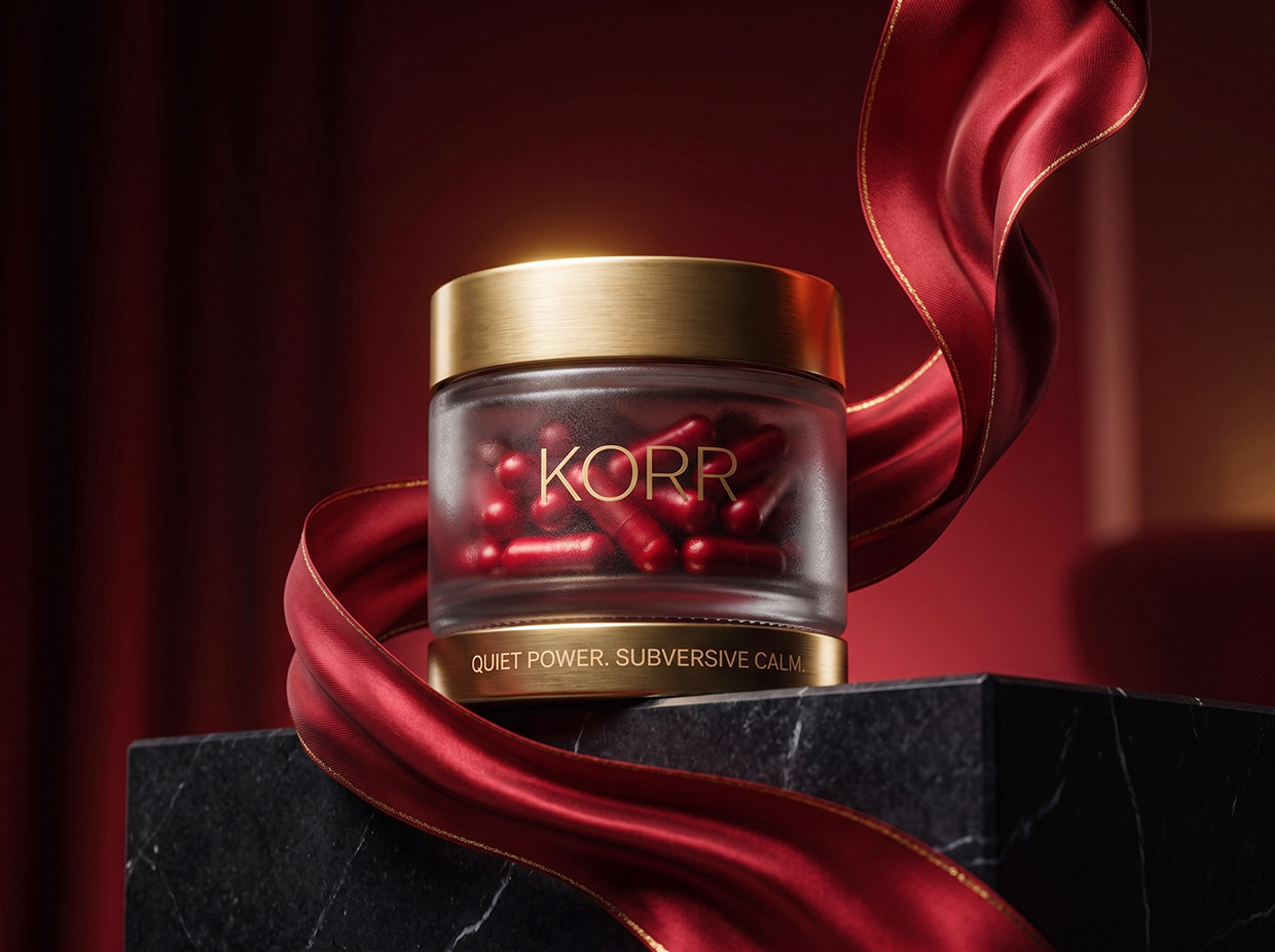 KORR | Longevity Nutriceutical & Eastern Herb Branding Image 28