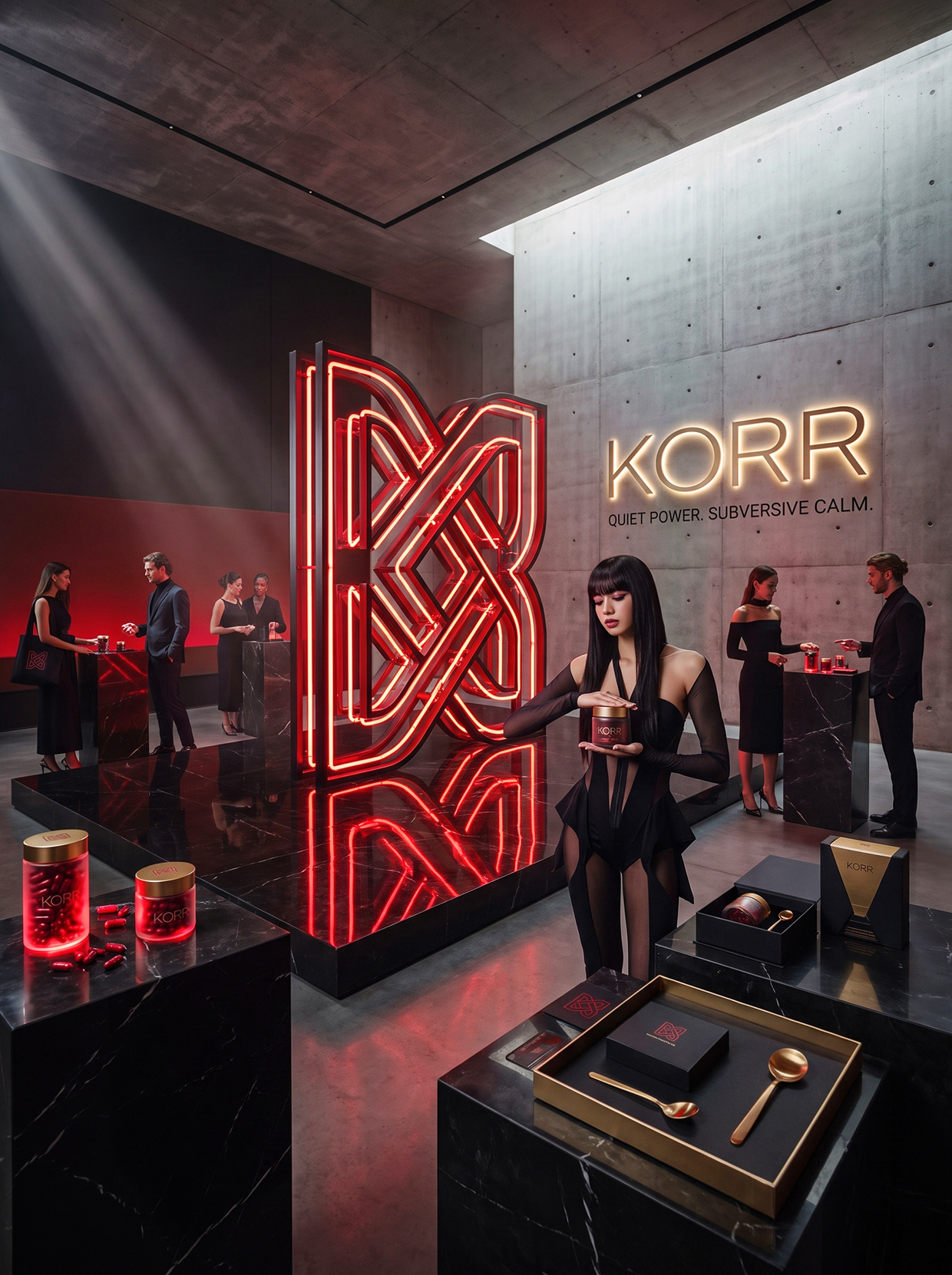 KORR | Longevity Nutriceutical & Eastern Herb Branding Image 33