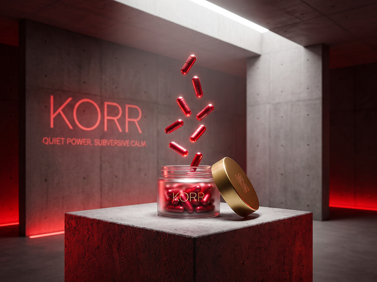 KORR | Longevity Nutriceutical & Eastern Herb Branding Image 41