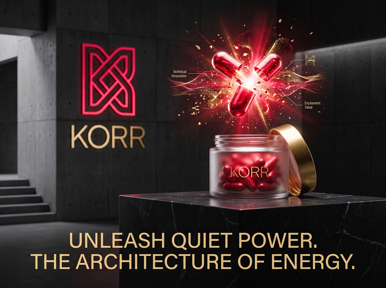 KORR | Longevity Nutriceutical & Eastern Herb Branding Image 42