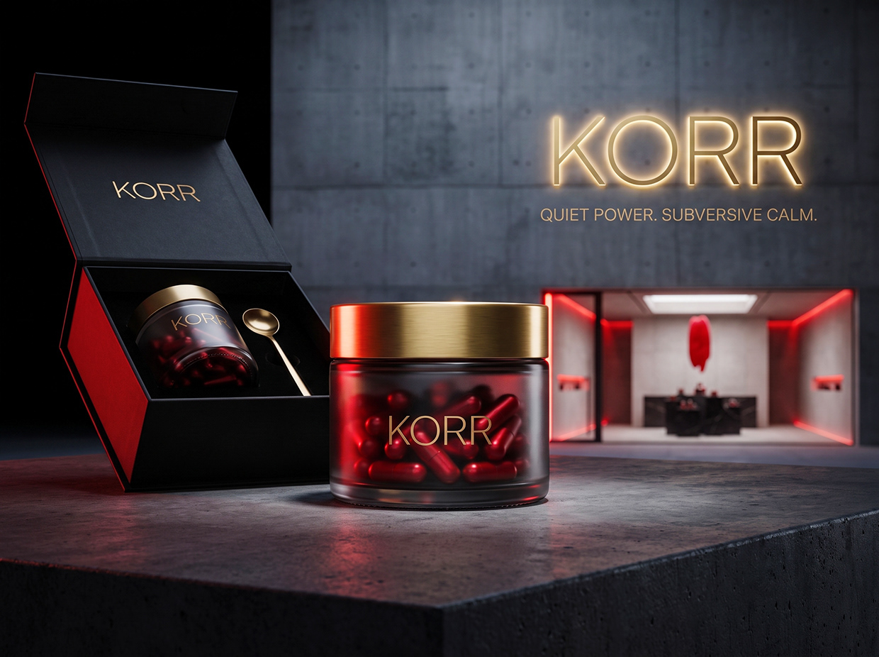 KORR | Longevity Nutriceutical & Eastern Herb Branding Image 43