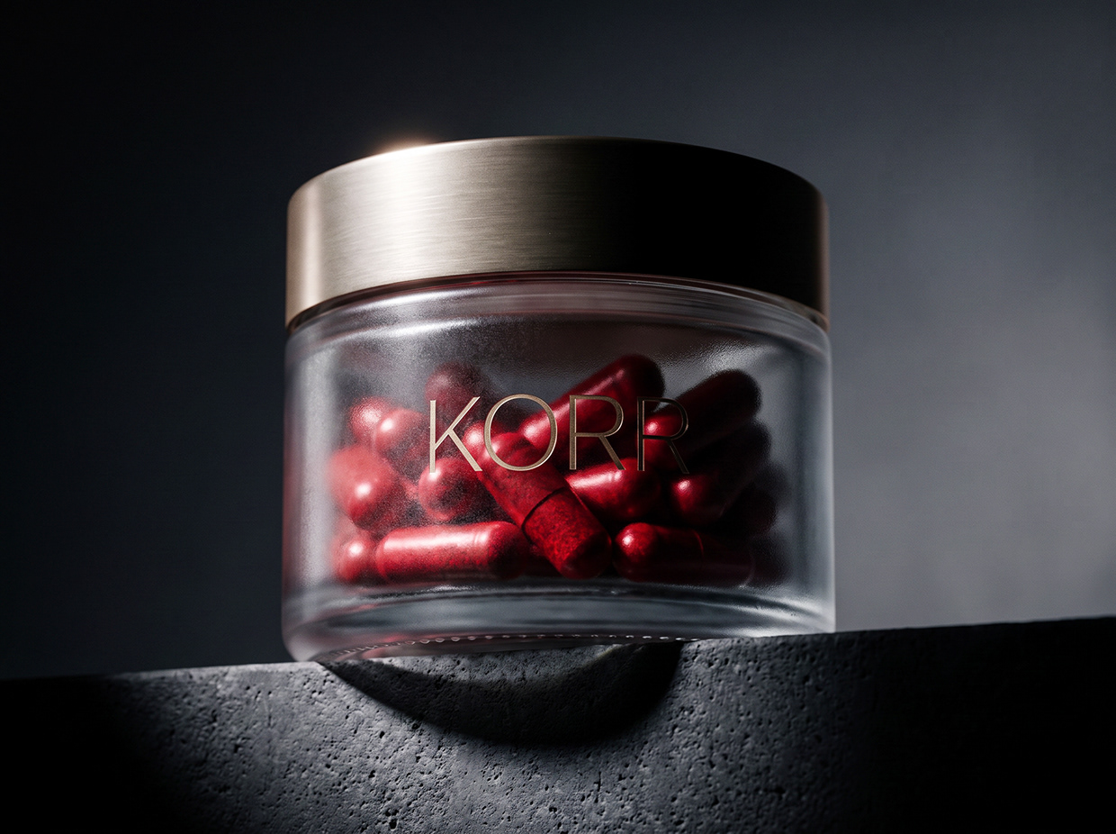 KORR | Longevity Nutriceutical & Eastern Herb Branding Image 48