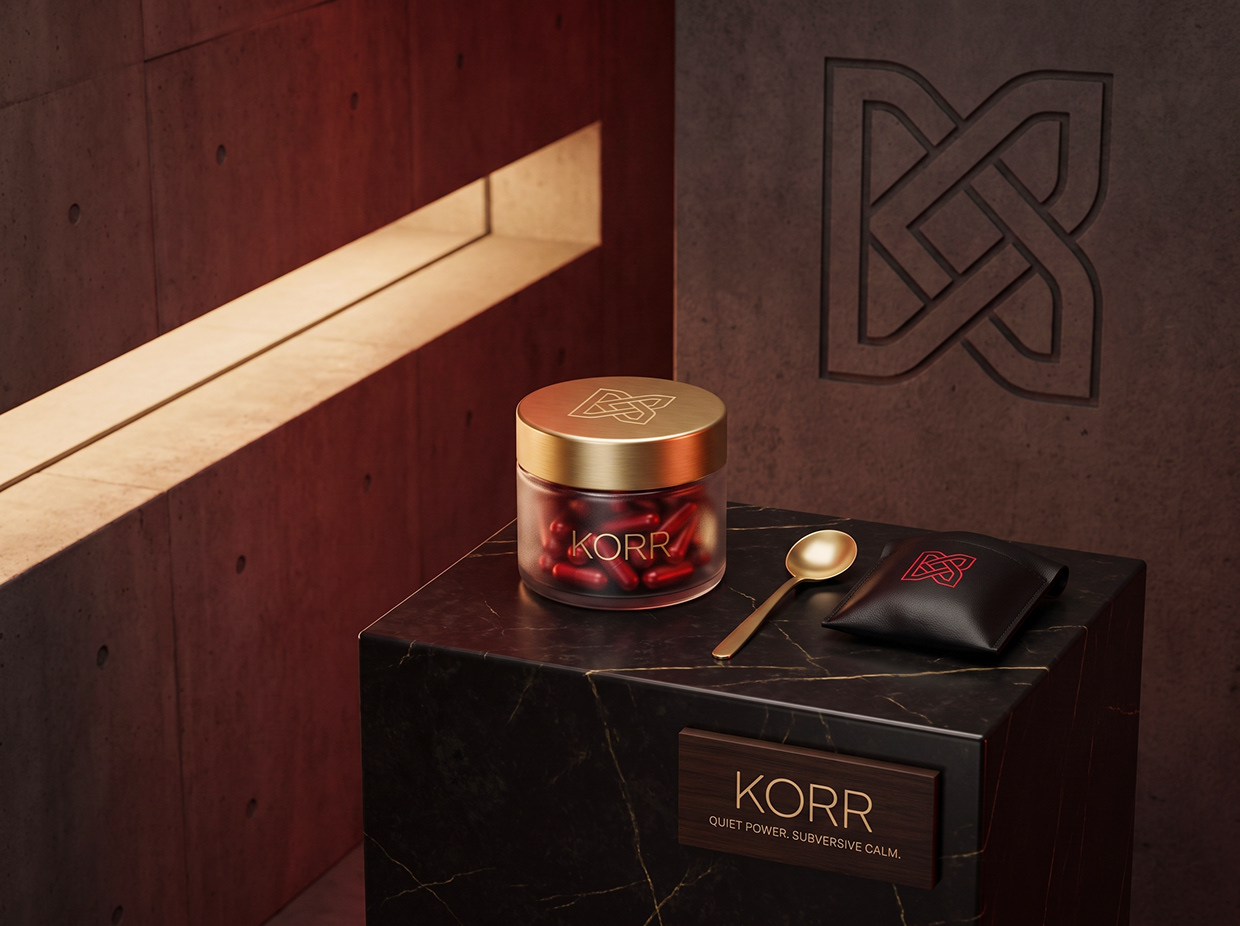 KORR | Longevity Nutriceutical & Eastern Herb Branding Image 60