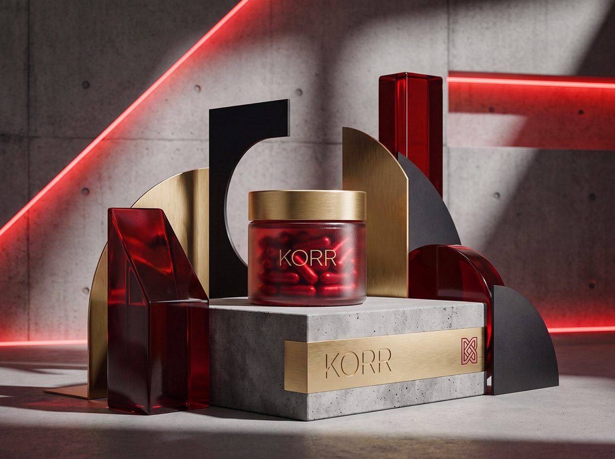 KORR | Longevity Nutriceutical & Eastern Herb Branding Image 62