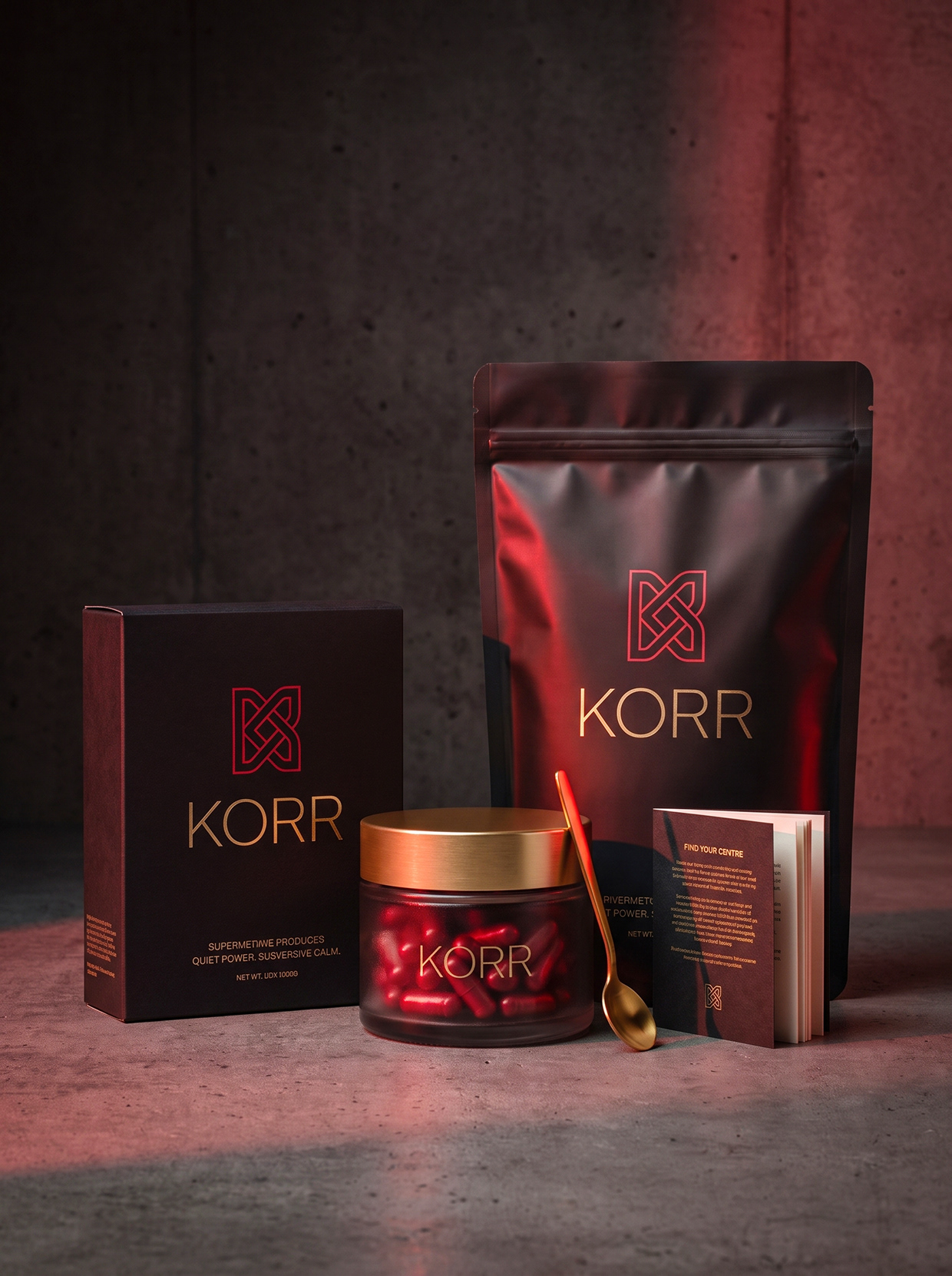 KORR | Longevity Nutriceutical & Eastern Herb Branding Image 63