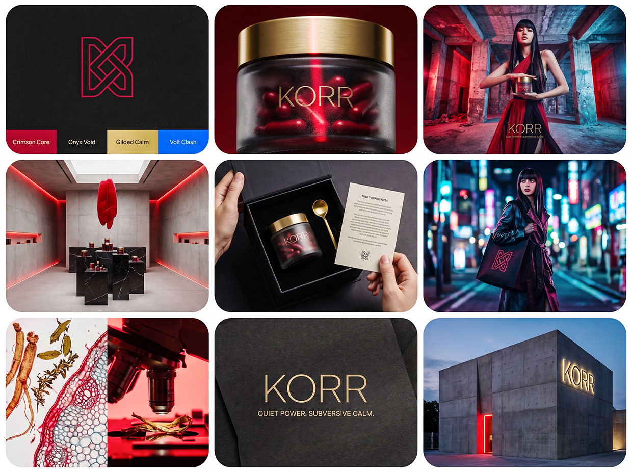 KORR | Longevity Nutriceutical & Eastern Herb Branding Image 74