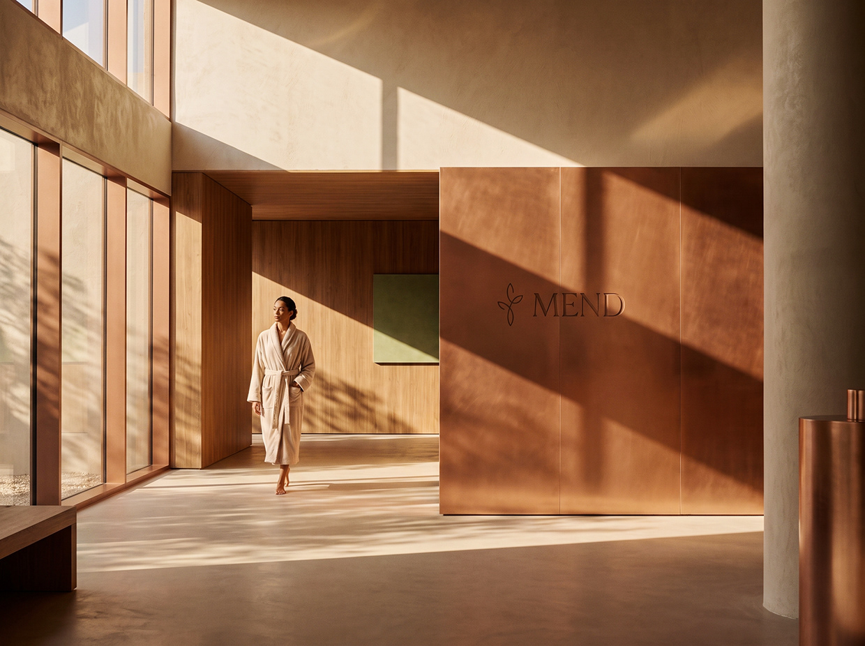 MEND | High-Contrast Botanical Skincare Brand Identity Image 16