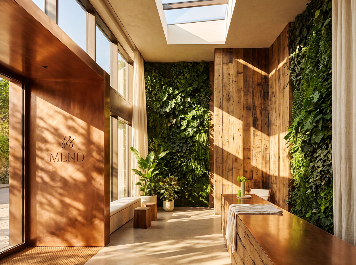 MEND | High-Contrast Botanical Skincare Brand Identity Image 18