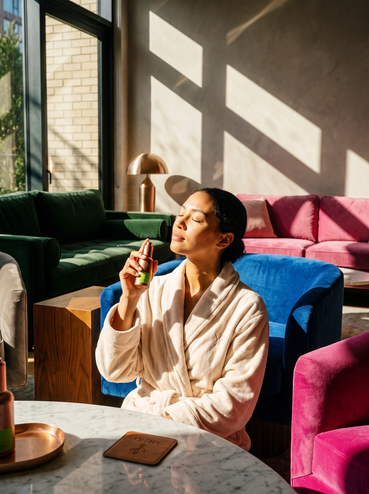 MEND | High-Contrast Botanical Skincare Brand Identity Image 26