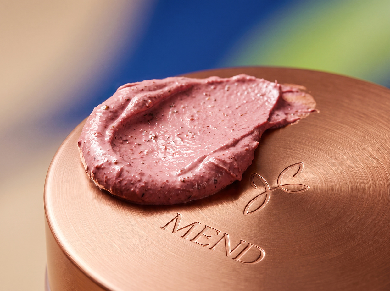 MEND | High-Contrast Botanical Skincare Brand Identity Image 28