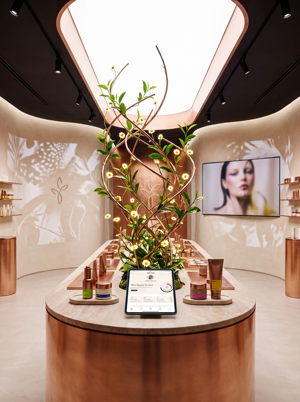 MEND | High-Contrast Botanical Skincare Brand Identity Image 37